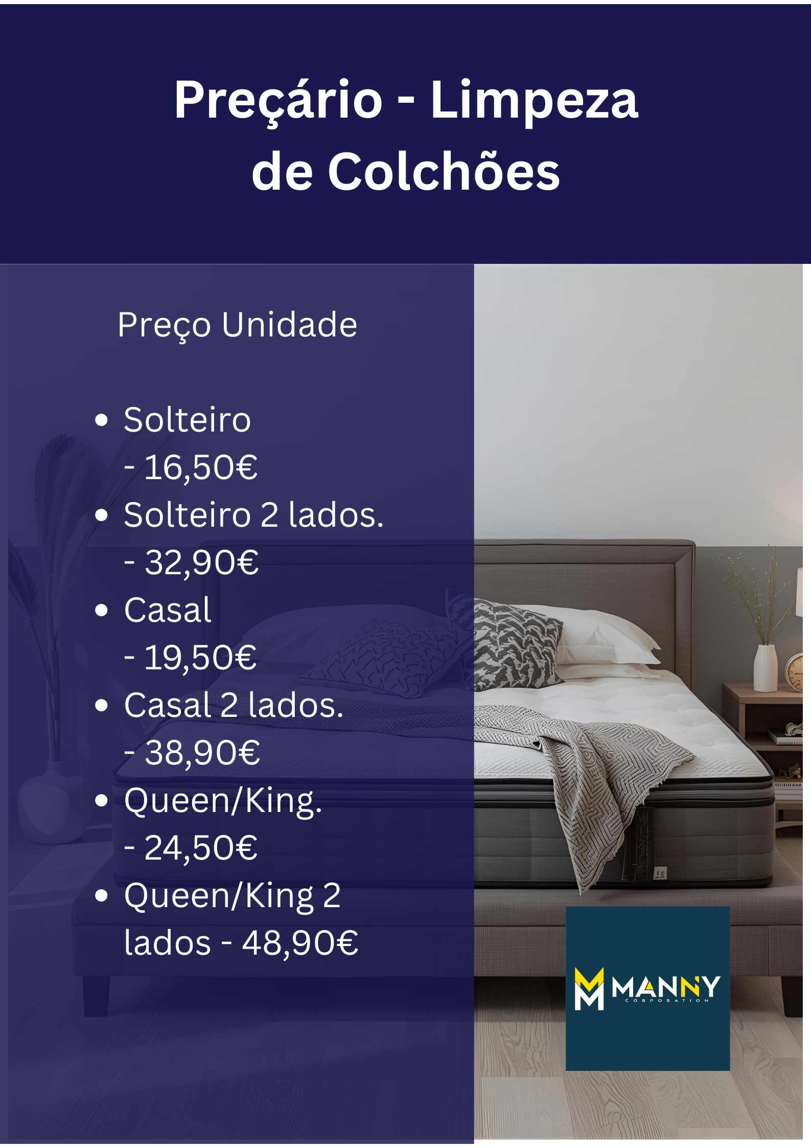 Serviço de Limpeza de Colchões